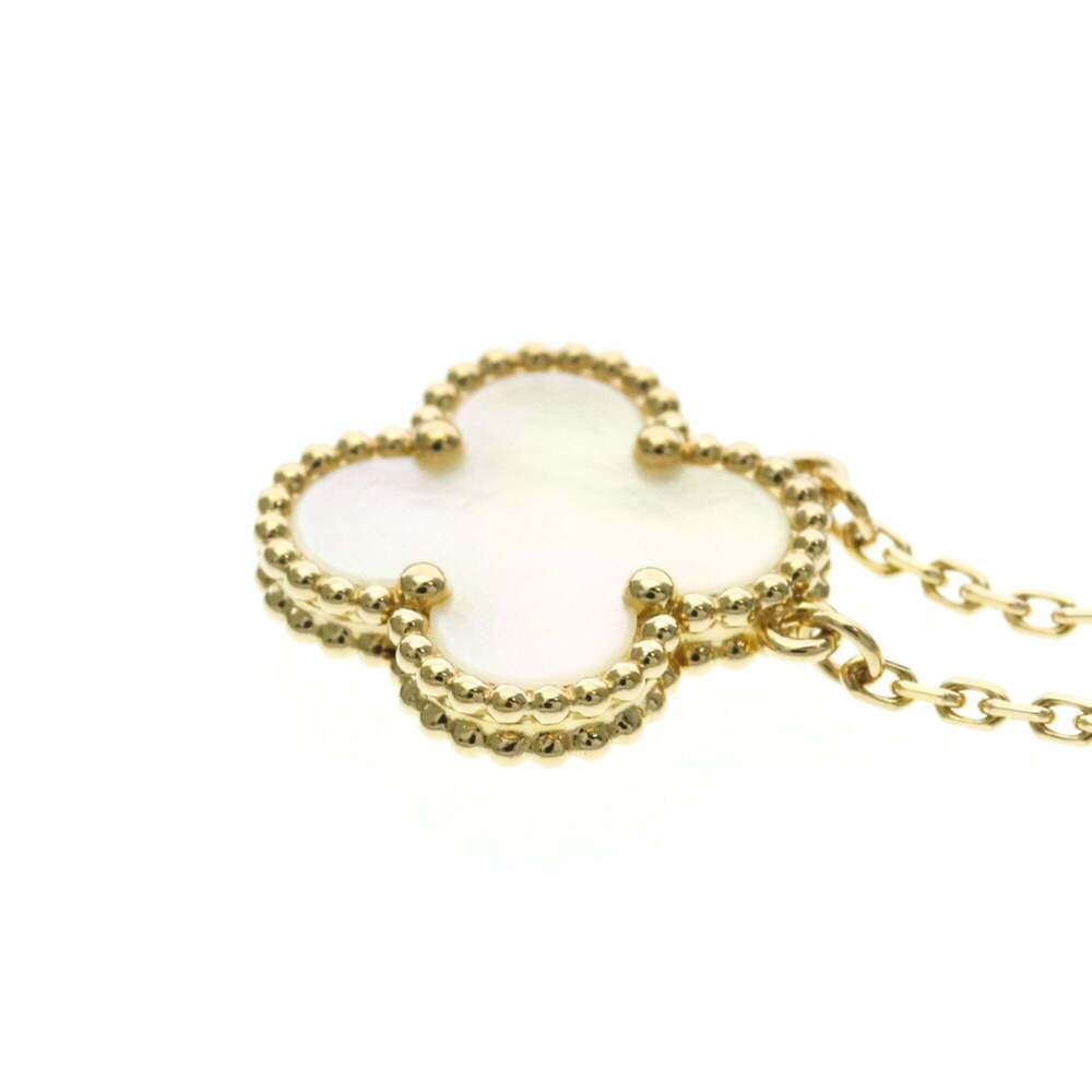 Van Cleef & Arpels Vintage Alhambra Yellow Gold (18K) Mother Of Pearl Women,M... - Picture 3 of 11